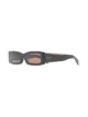 Изображение 2 из Jacquemus солнцезащитные очки Les Lunettes 97 в прямоугольной оправе