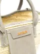 Jacquemus Le panier Soleil tote bag