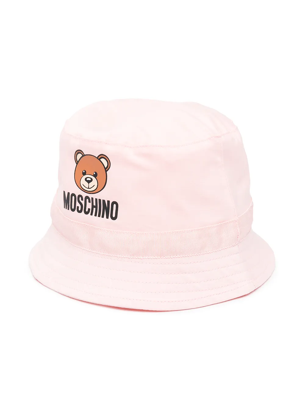 фото Moschino kids панама с принтом teddy bear