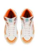 Dolce & Gabbana colour-block panelled high-top sneakers