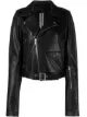 Image 1 of Rick Owens asymmetric leather jacket