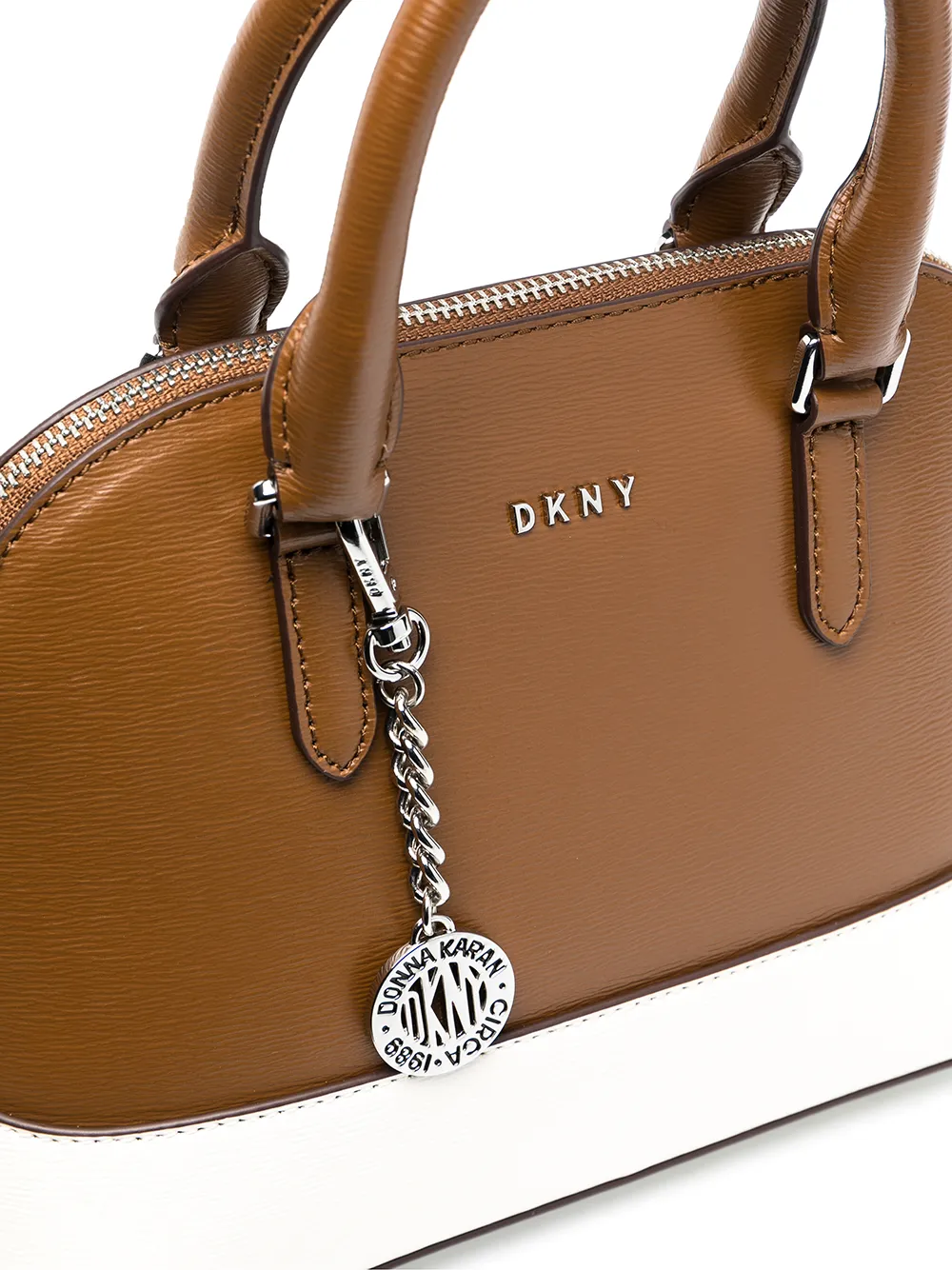 фото Dkny двухцветная сумка-тоут