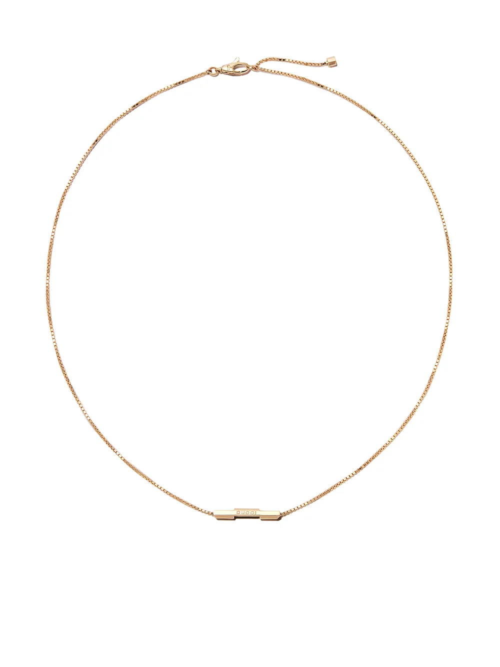 

Gucci collar Link to Love en oro amarillo de 18kt - Dorado