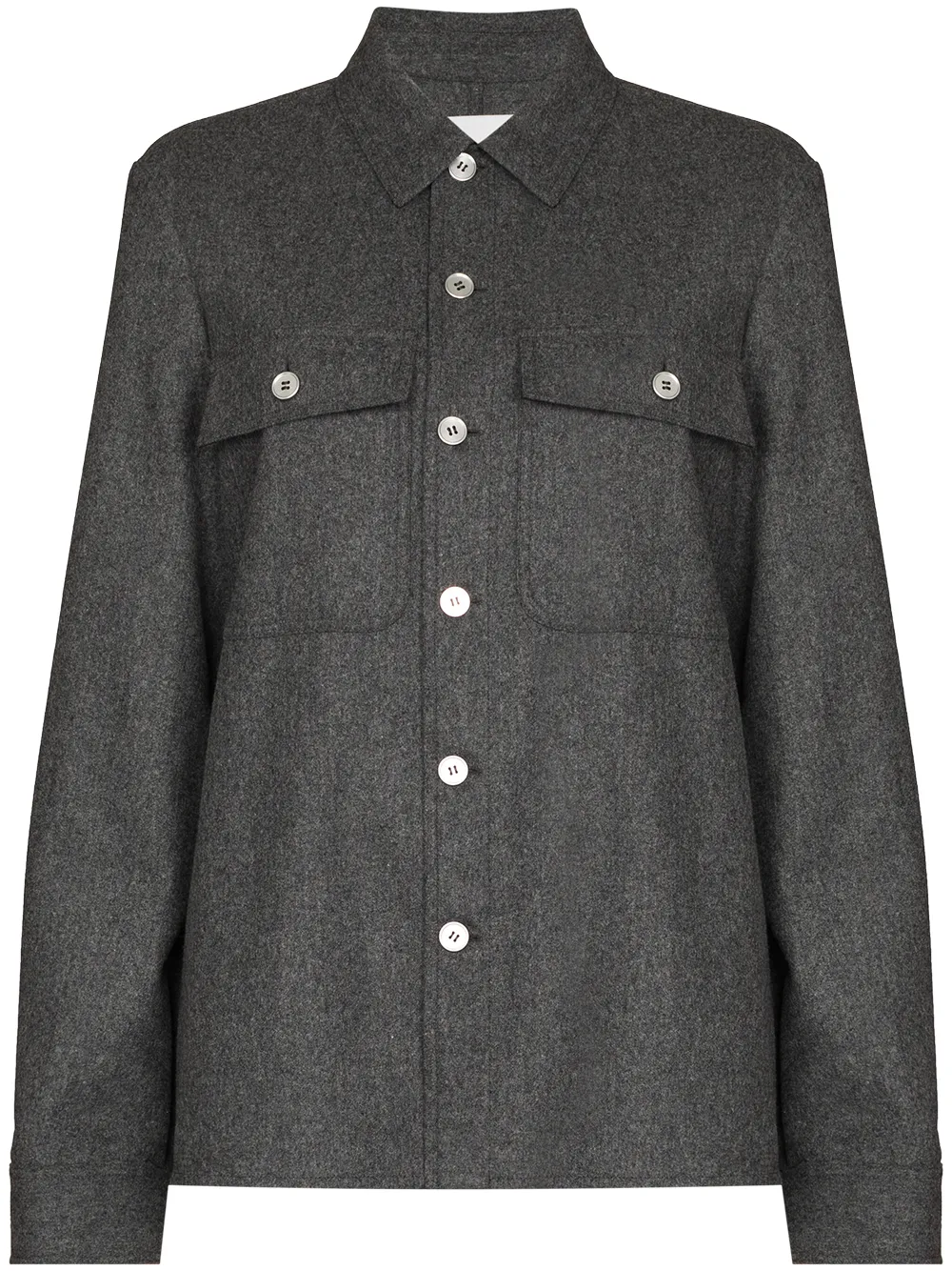 

Jil Sander camisa manga larga - Gris