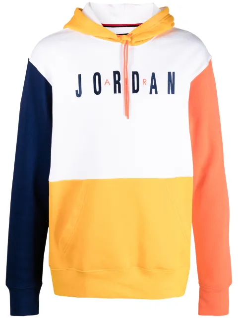 jordan colour block hoodie