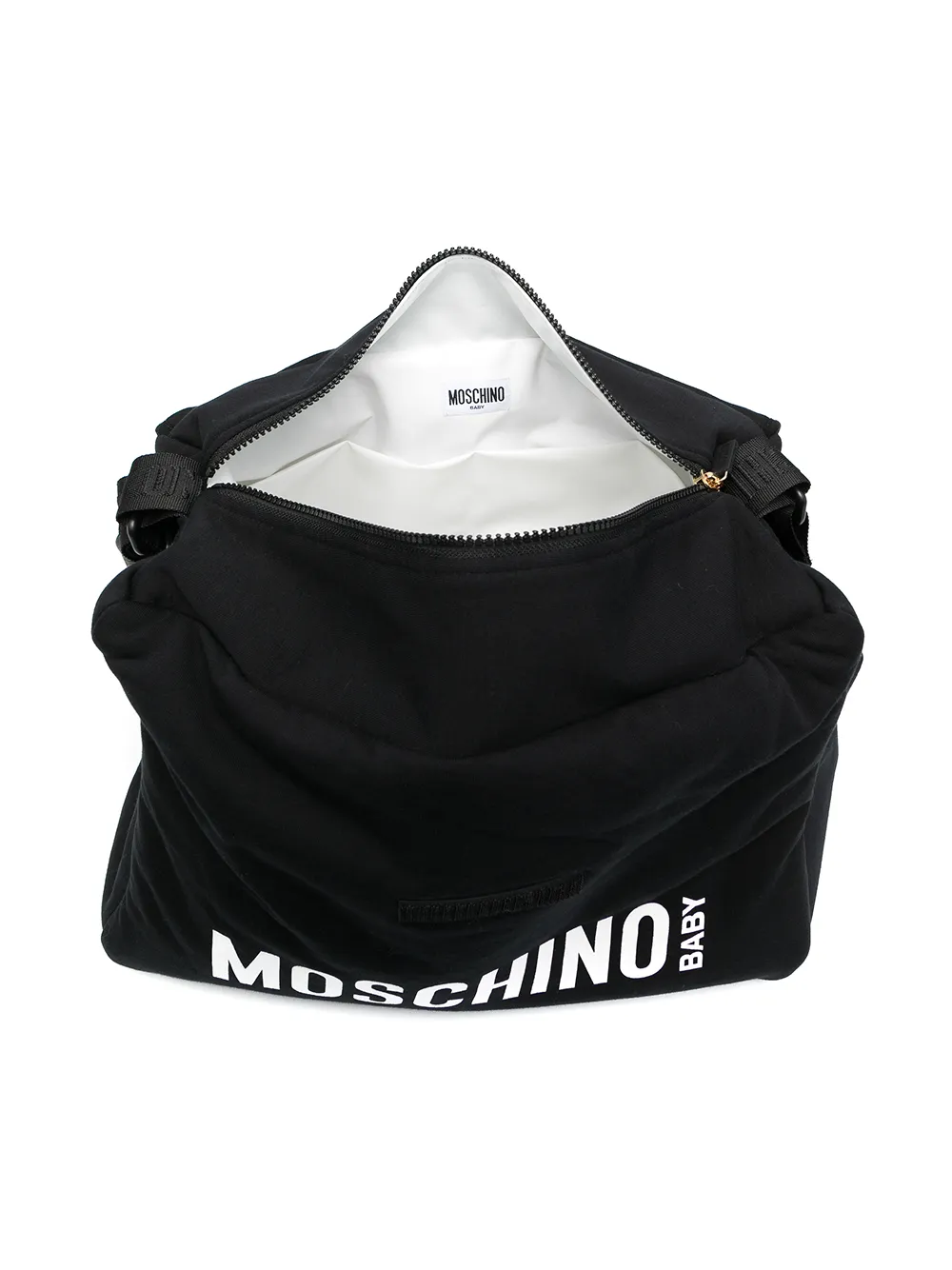 фото Moschino kids пеленальная сумка с логотипом