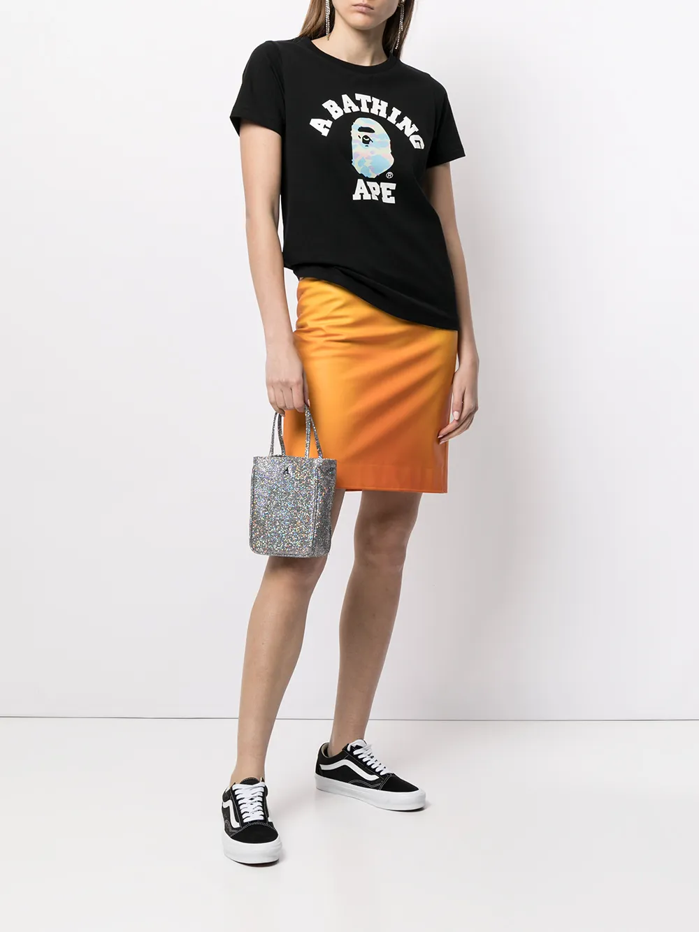 фото A bathing ape® футболка с короткими рукавами и логотипом
