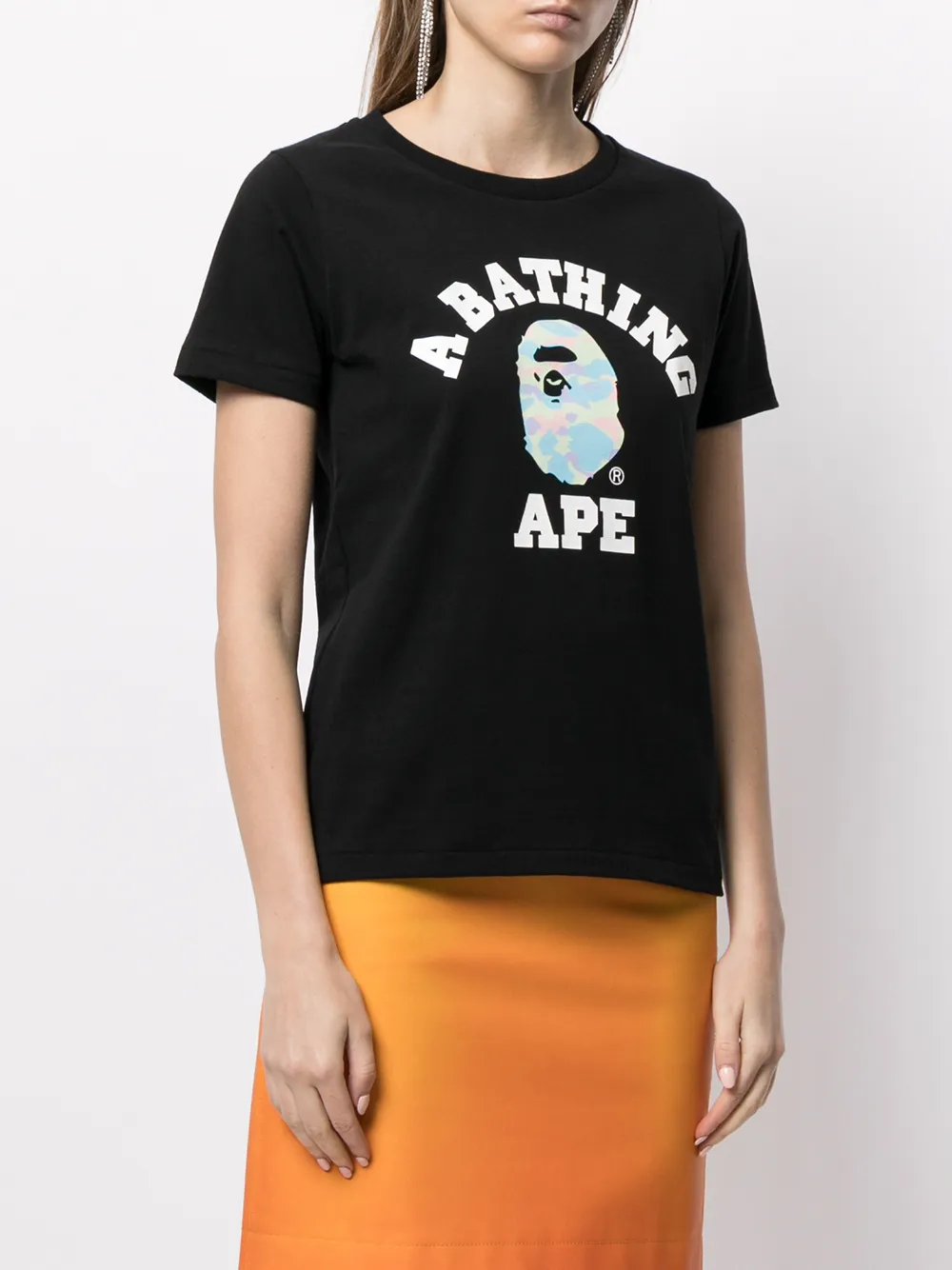 фото A bathing ape® футболка с короткими рукавами и логотипом