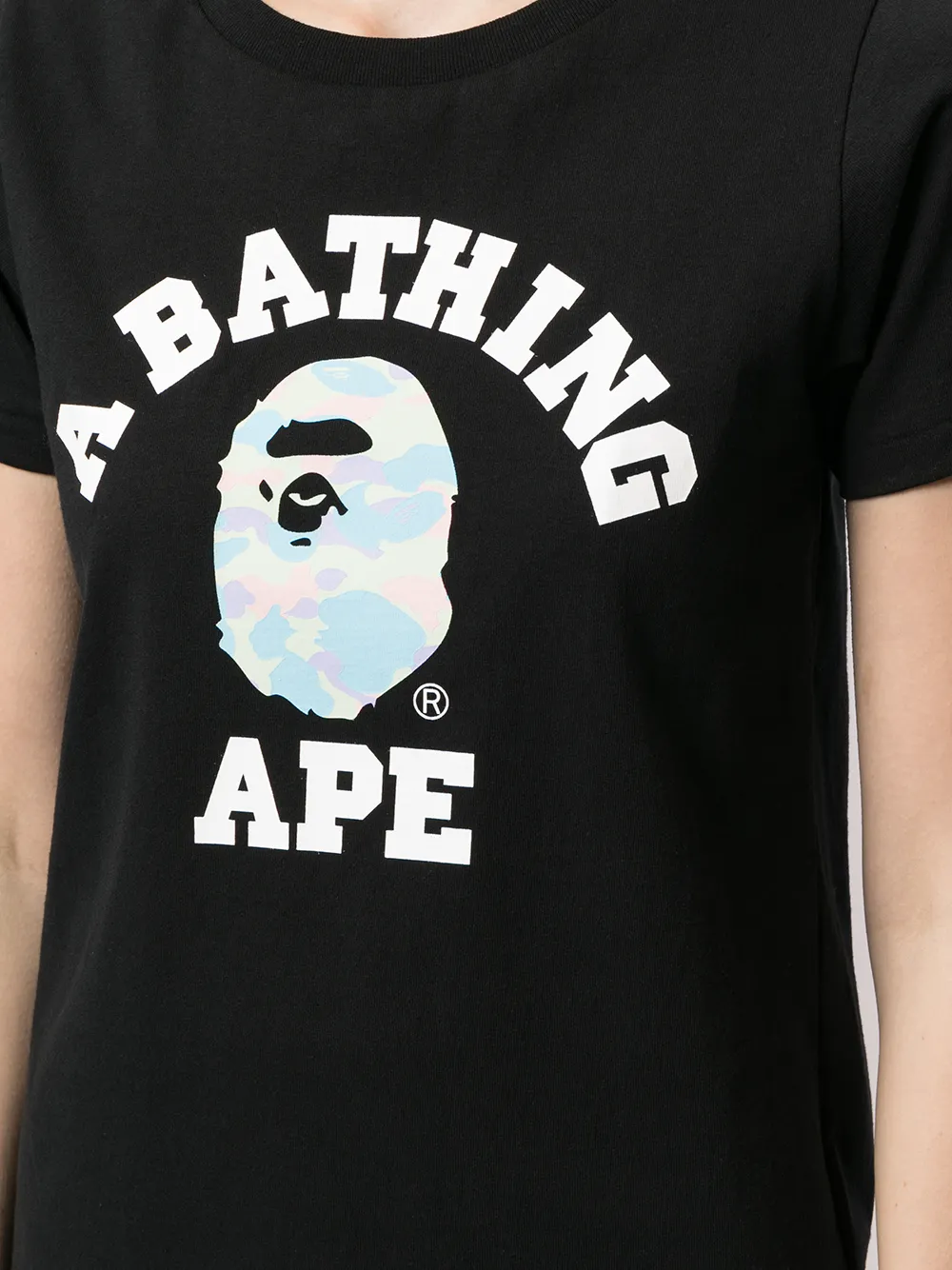 фото A bathing ape® футболка с короткими рукавами и логотипом