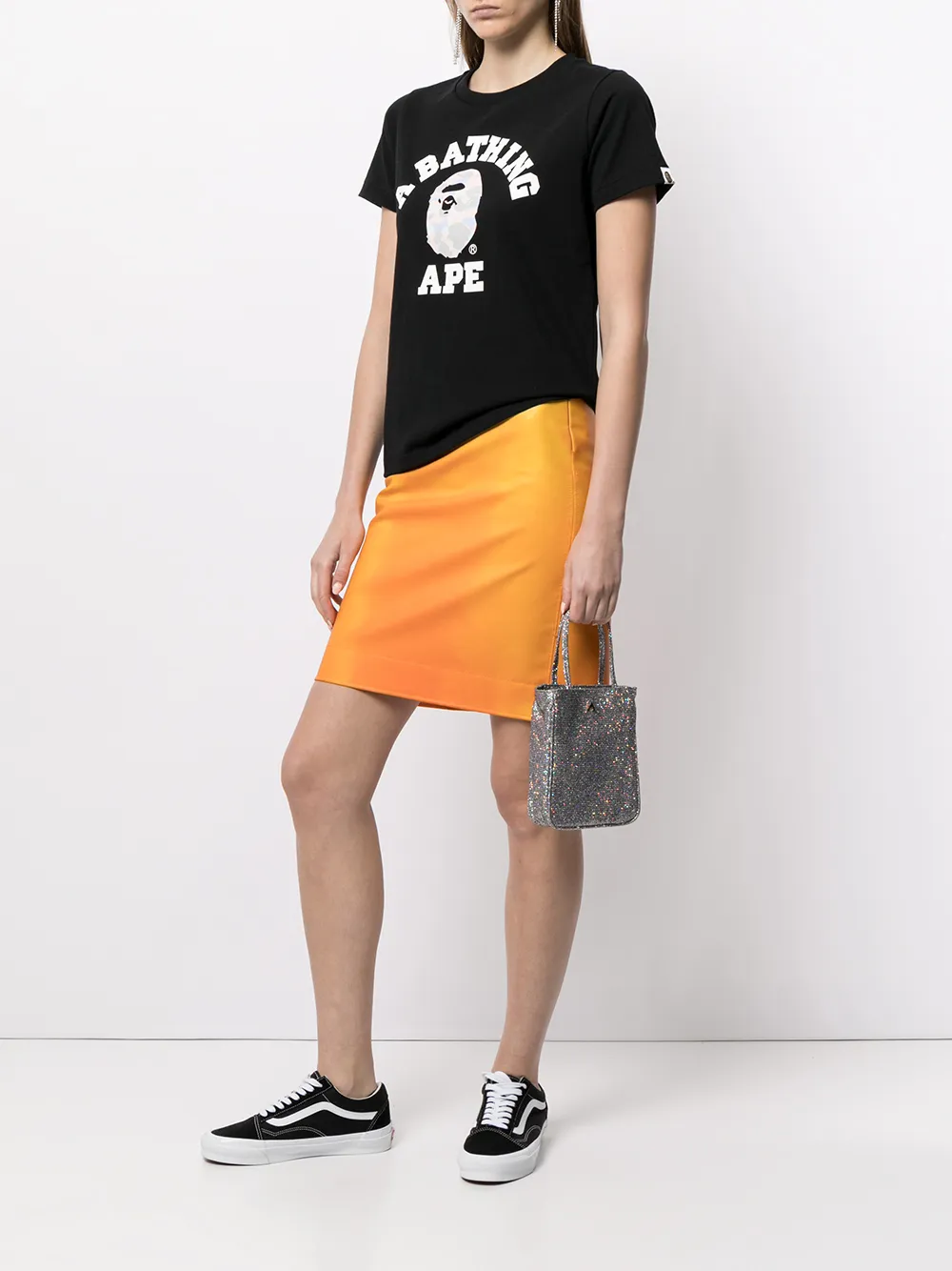 фото A bathing ape® футболка с короткими рукавами и логотипом