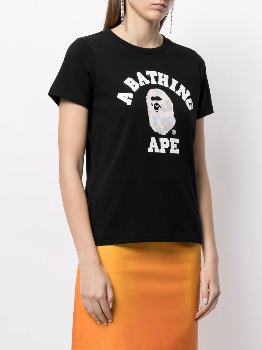 фото A bathing ape® футболка с короткими рукавами и логотипом