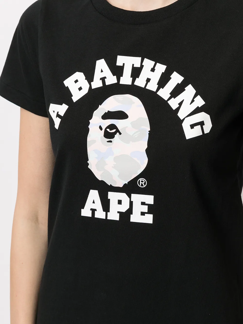 фото A bathing ape® футболка с короткими рукавами и логотипом