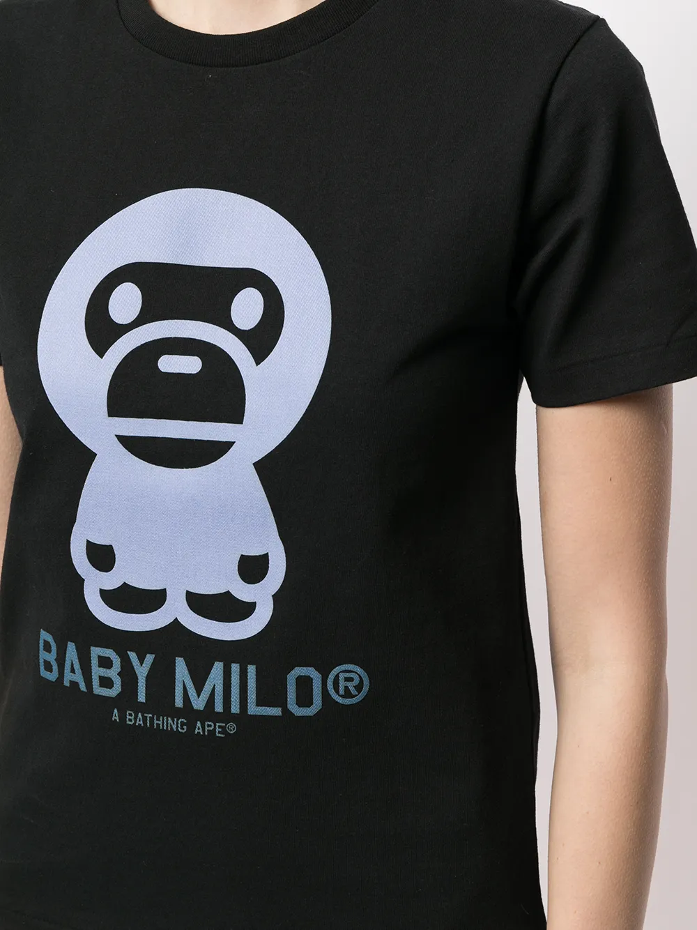 фото A bathing ape® футболка с принтом baby milo
