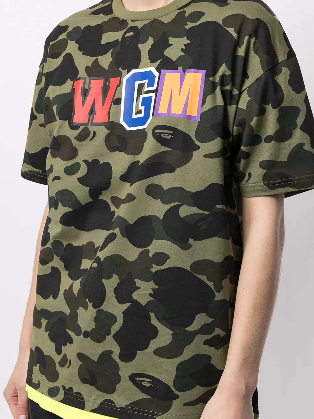 фото A bathing ape® футболка 1st camo shark