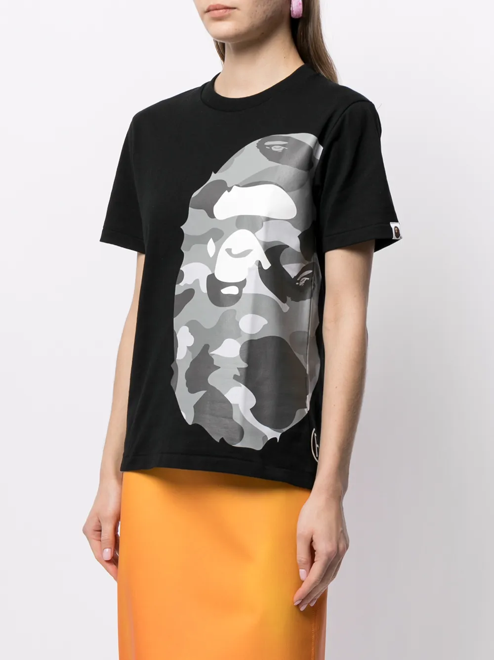 фото A bathing ape® футболка camo side