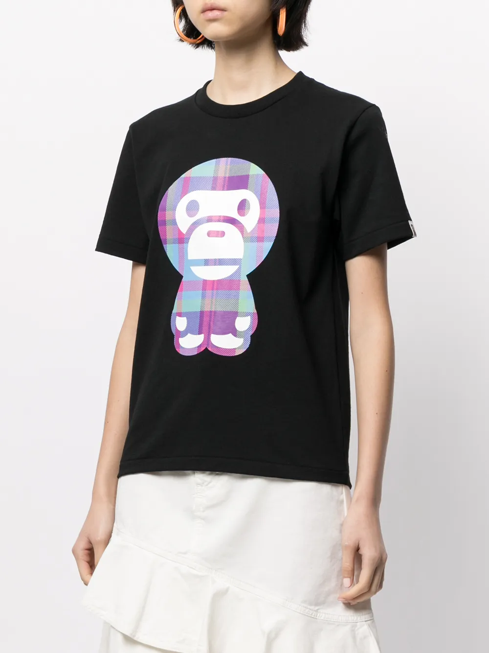фото A bathing ape® футболка с графичным принтом