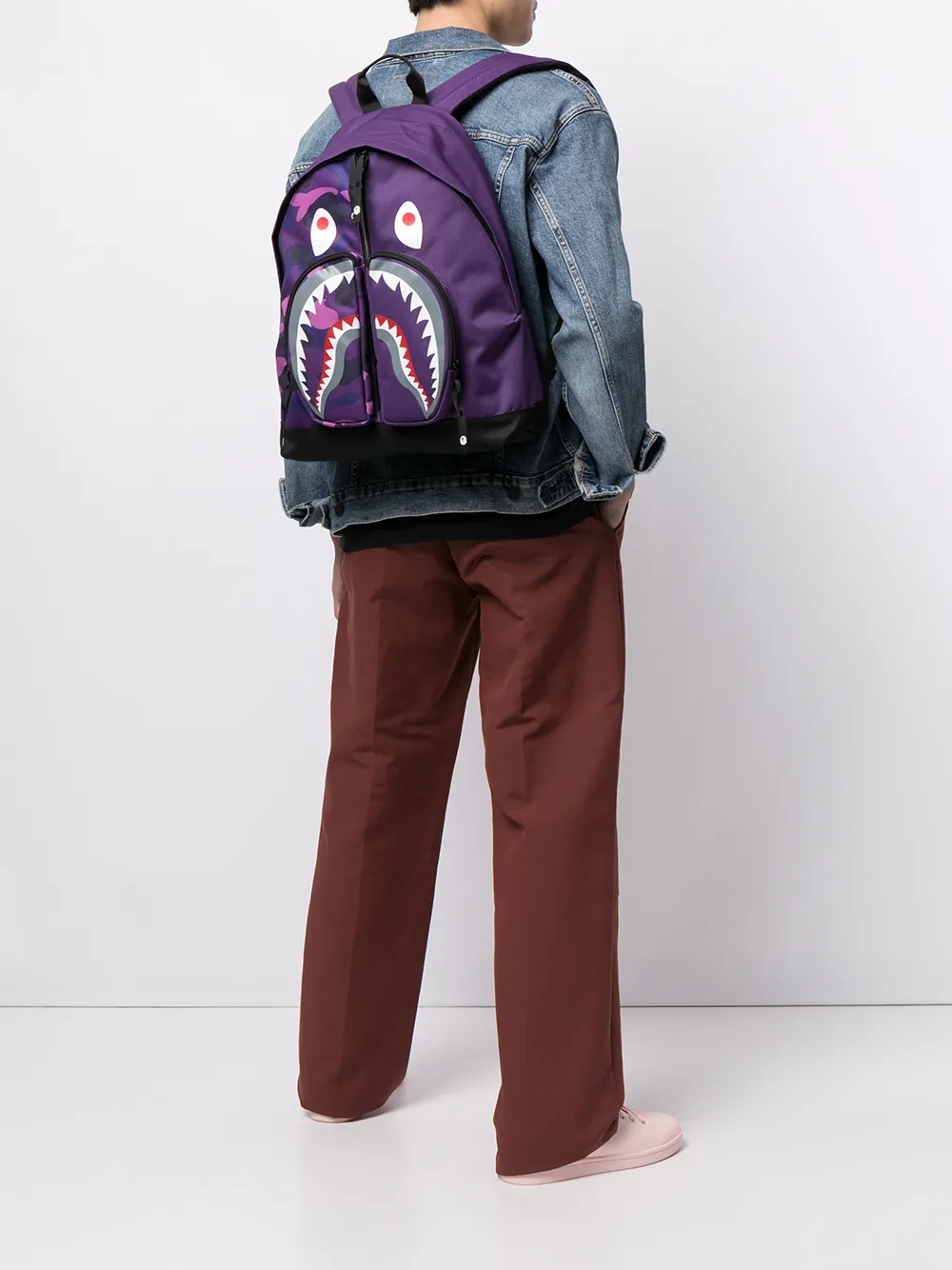 фото A bathing ape® рюкзак 1st camo