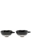 Ann Demeulemeester X Serax x Serax set of 2 cups (80ml) - Black