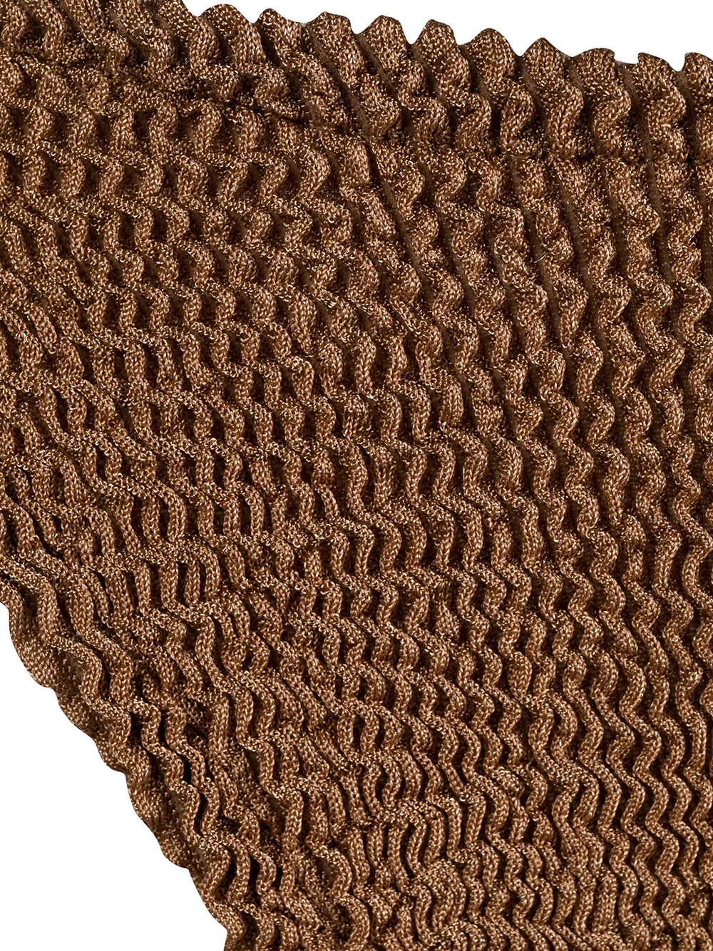 Hunza G Bandeau bikini Bruin