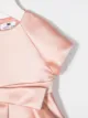 Elisabetta Franchi La Mia Bambina vestido acampanado con volantes