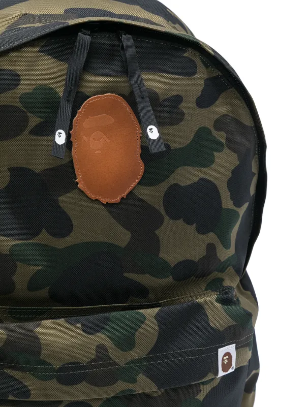 military print backpack