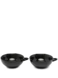 Ann Demeulemeester X Serax x Serax espresso cups (set of two) - Black