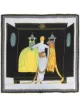 LANVIN Erté Theatre silk scarf