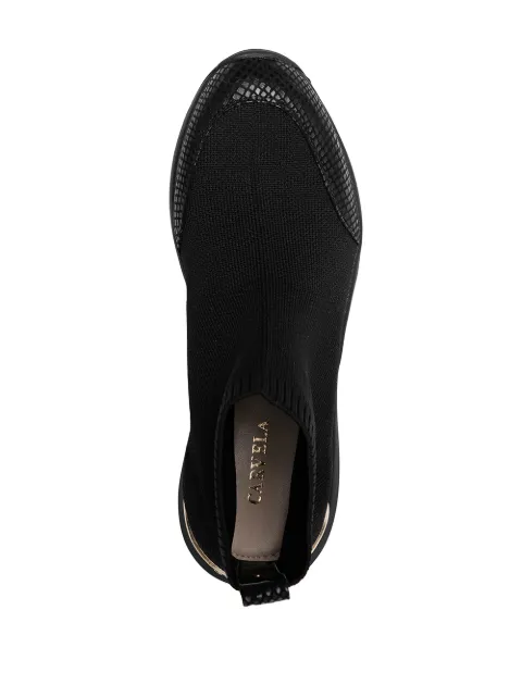 carvela jibberish black combination