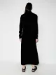 Jil Sander roll neck long-sleeve maxi dress