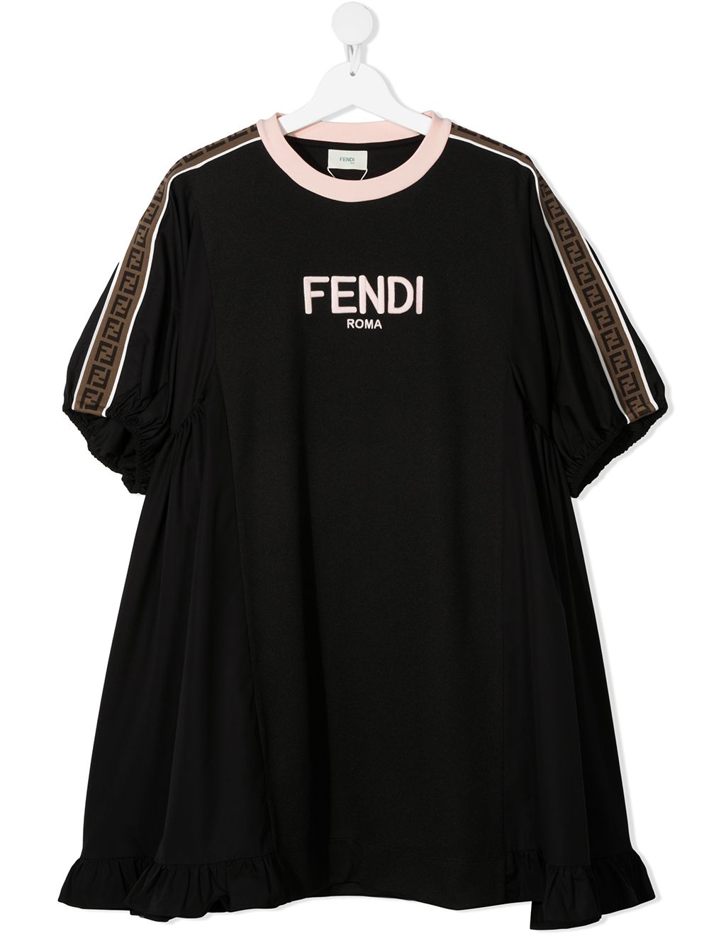 фото Fendi kids платье с логотипом