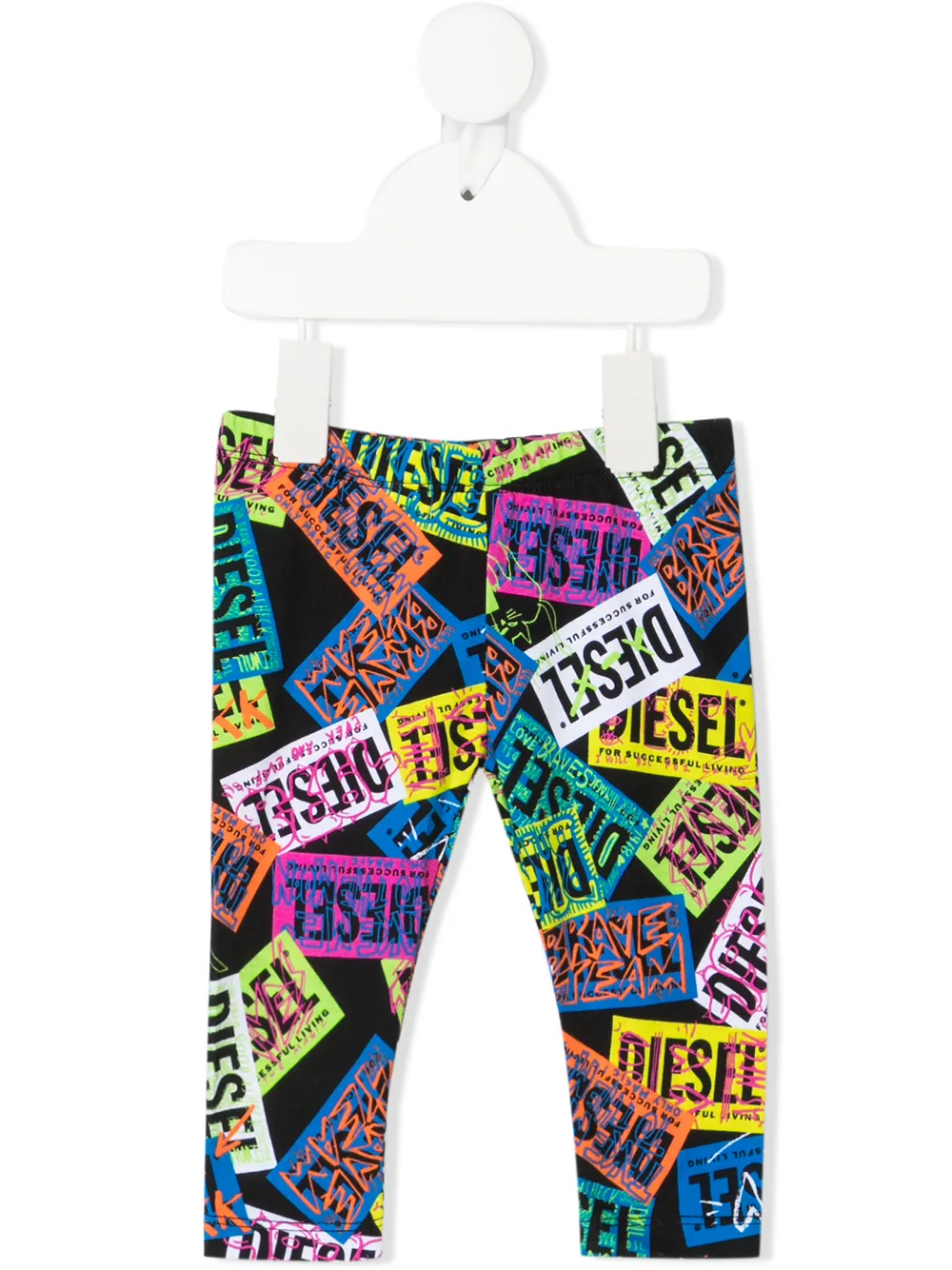 Diesel Kids легинсы с принтом