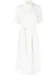 Image 1 of P.A.R.O.S.H. short-sleeve tied-waist dress