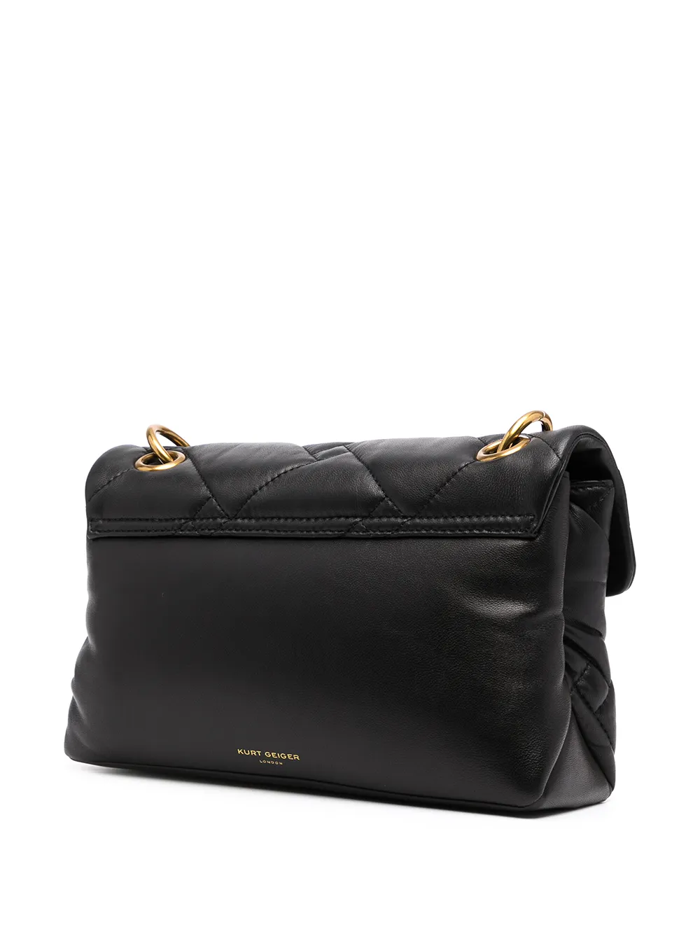 фото Kurt geiger london стеганая сумка-тоут kensington