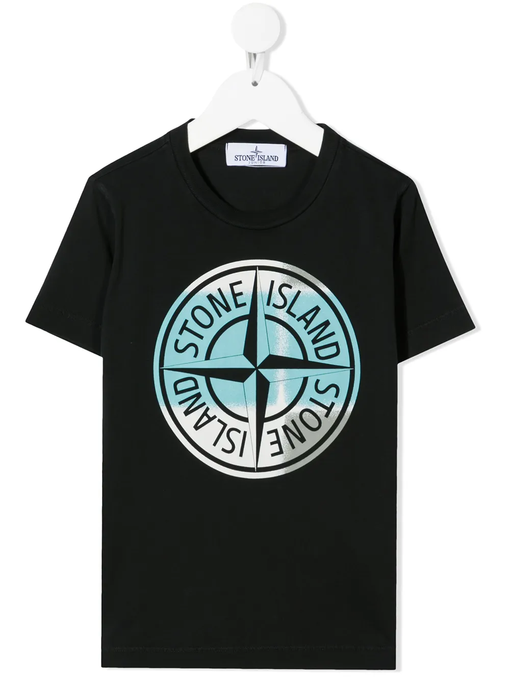 фото Stone island junior футболка с логотипом pin camo