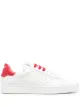 Image 1 of Emporio Armani leather perforated-logo trainers