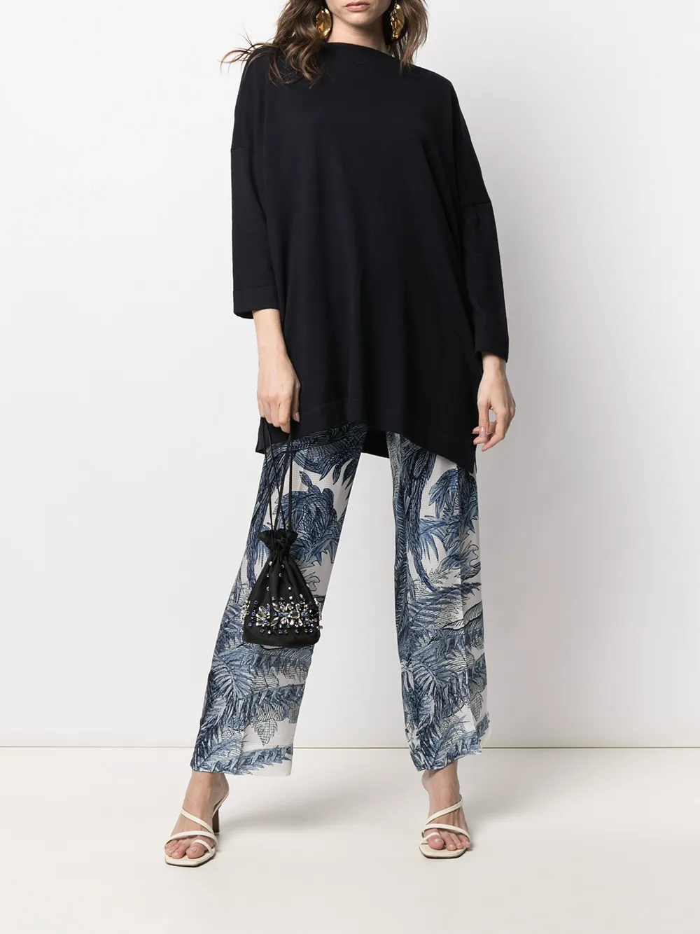Daniela Gregis boat neck knit jumper | Knitted Sweaters | Image 2