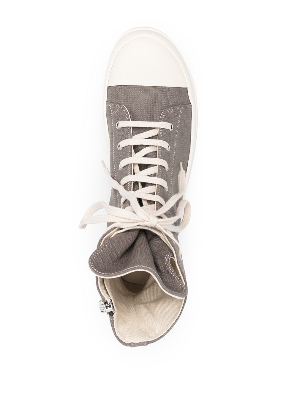 фото Rick owens drkshdw высокие кеды