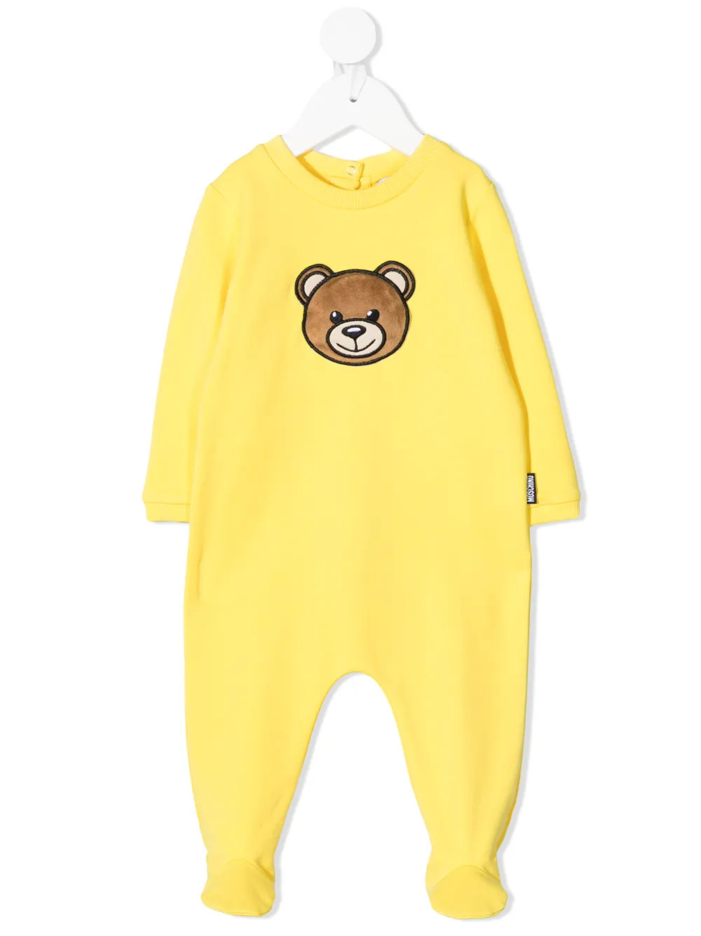 

Moschino Kids pijama con estampado Teddy Bear - Amarillo