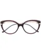 Image 1 of Cartier Eyewear Panthère cat-eye glasses