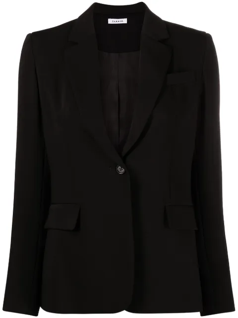 P.A.R.O.S.H. notched-lapel single-breasted blazer
