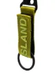 Stone Island logo-print keyring