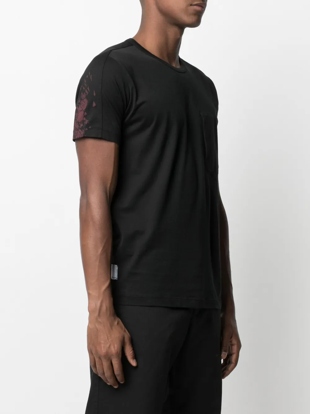 фото Stone island shadow project футболка с принтом на спине