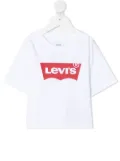 Levi's Kids logo-printed T-shirt - White