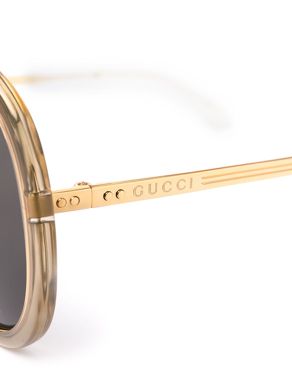 фото Gucci eyewear солнцезащитные очки-авиаторы