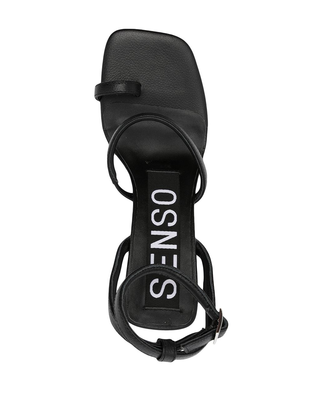 Shop Senso Kendyll Ii Leather Sandals In Black