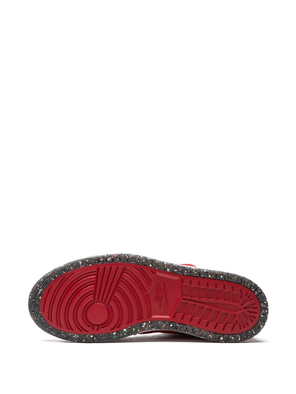 Shop Jordan 1 Zoom Cmft "red Suede" Sneakers
