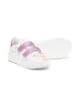Image 2 of Monnalisa graphic print touch-strap sneakers