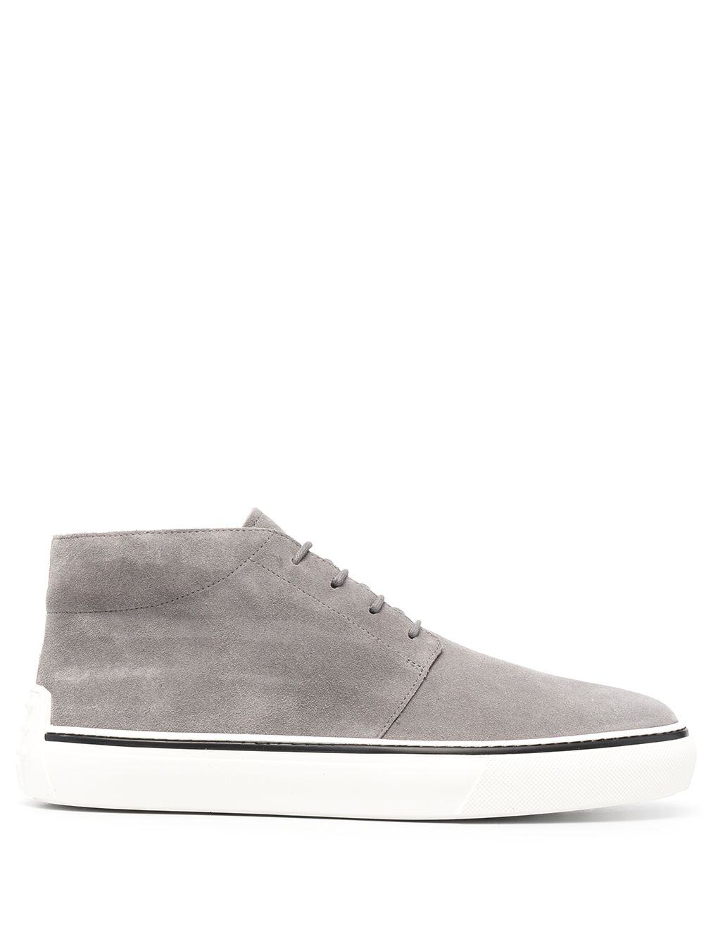 

Tod's botas desierto con agujetas - Gris