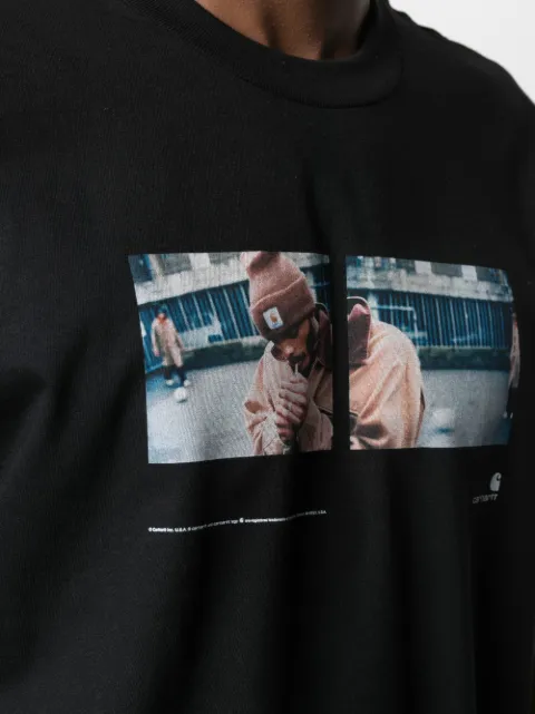 Shop Carhartt WIP Wip-Backyard T-shirt 