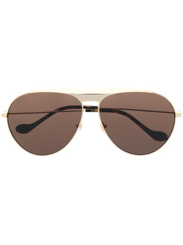 Gucci Eyewear GG0908 ロゴ サングラス 通販 - FARFETCH